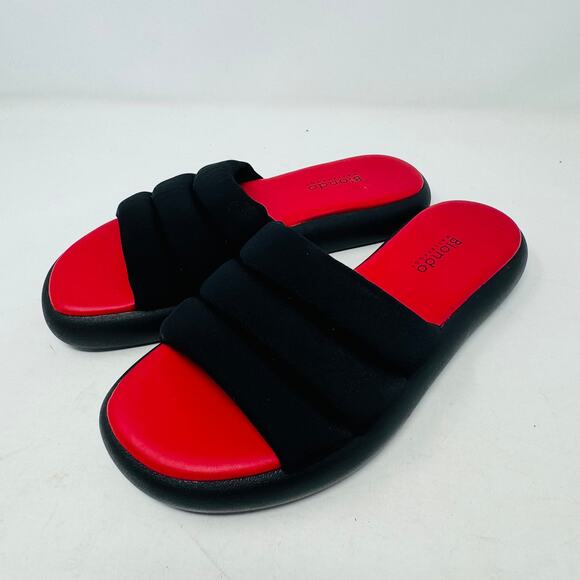 Blondo Womens Red Waterproof Silvana Slide Sandals Slip-On Size 8 - Picture 11 of 13